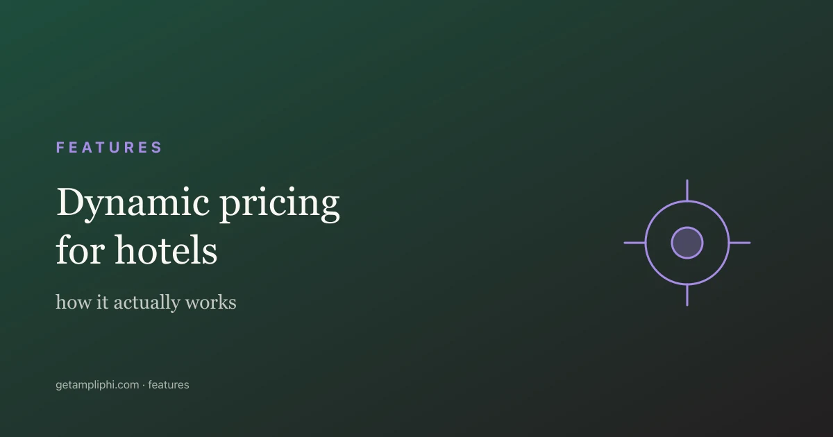 Cover image for Dynamic Pricing for Hotels: How It Works and Why It Matters