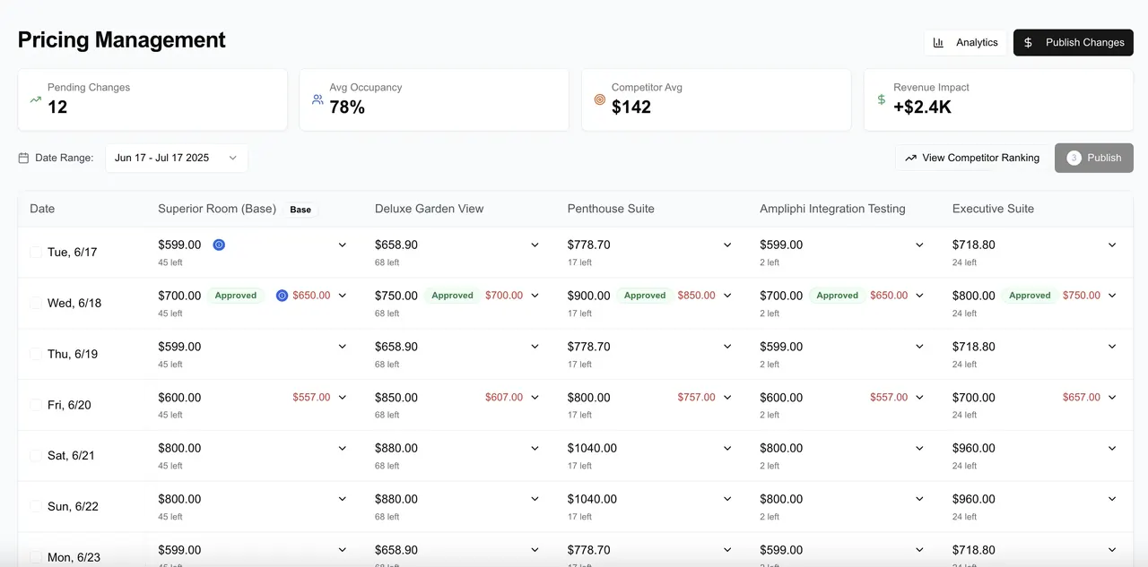 Let Pricing Update Itself as the Market Moves