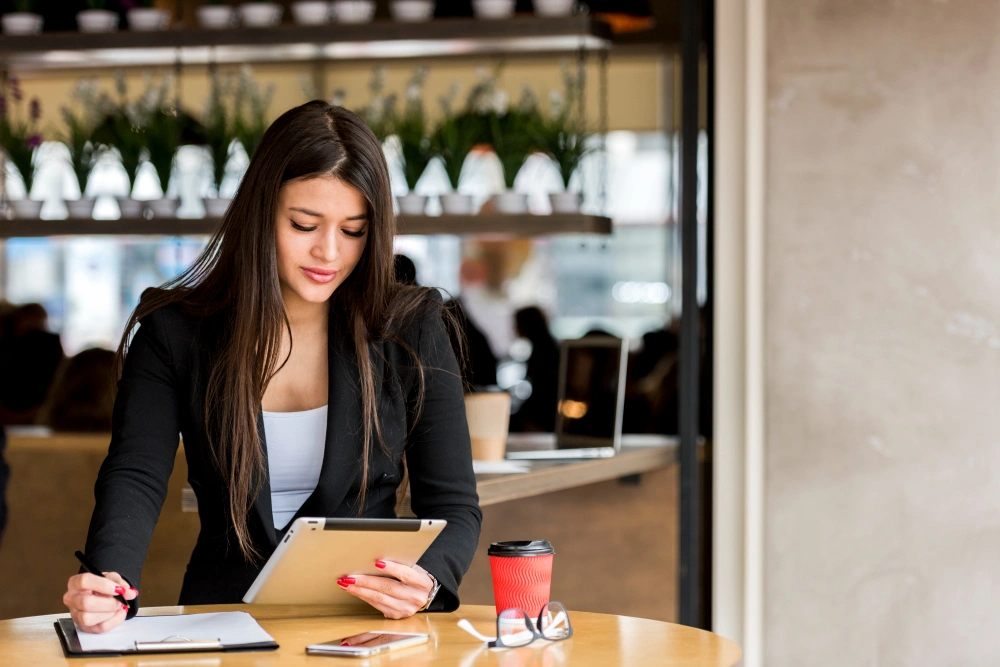women-working-on-tablet